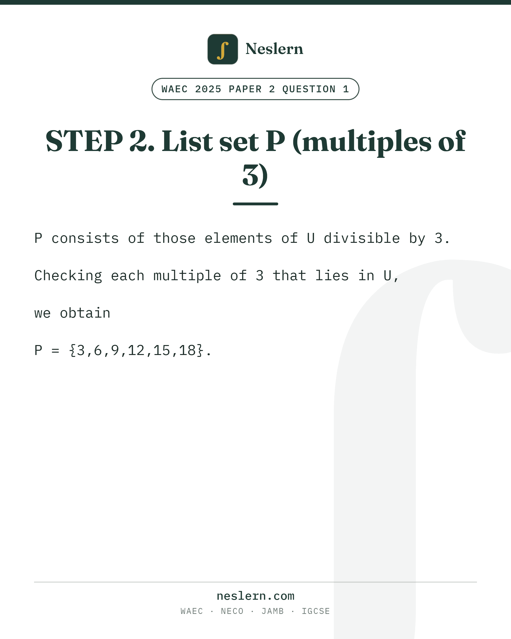 Illustration for WAEC 2025 PAPER 2 QUESTION 1